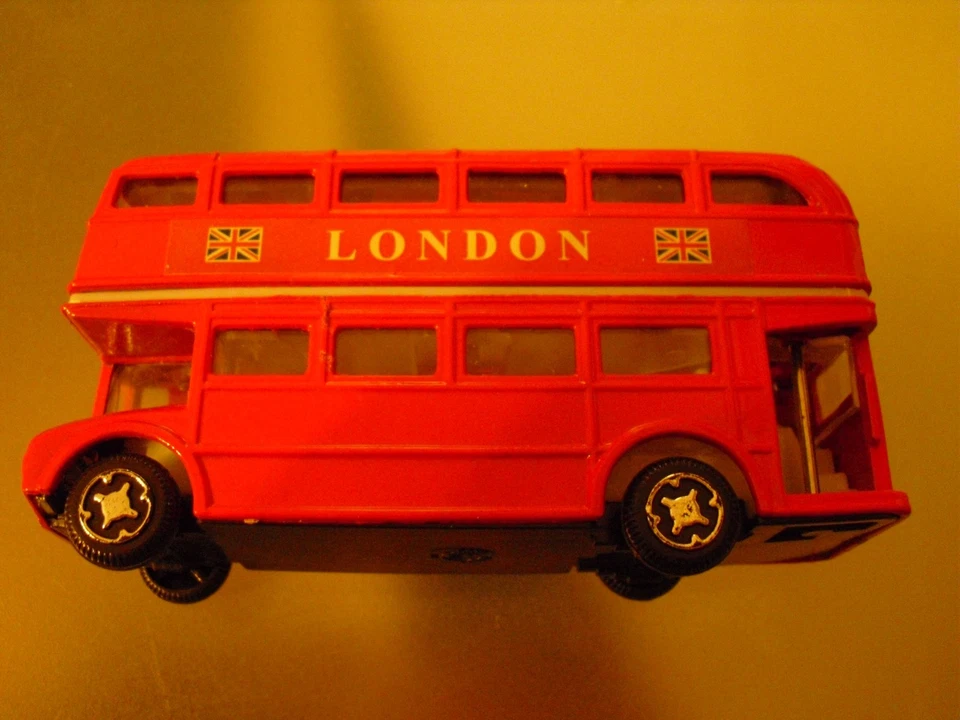 Metall-London-Doppeldeckerbus-H:6cm - Bild 1 von 1