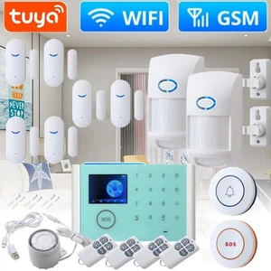 Wireless Security GSM WiFi Smart Home Office Intruder Burglar Alarm System Kit - Picture 1 of 16