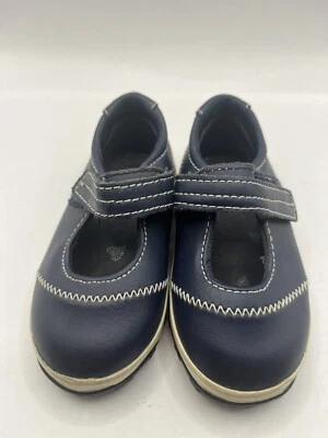 KEDS Toddler Girls Mary Jane Navy Blue Leather  Shoes Size 5 Hook And Eye Close - image 1 of 4