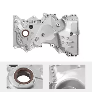 21350-2E310 Fit 2014-2019 Kia Forte Soul 2.0L Engine Timing Chain Oil Pump Cover - Picture 1 of 10