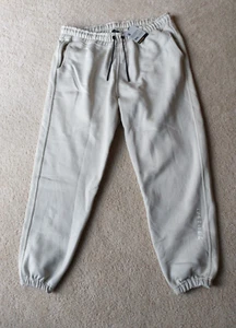 MENS' HOSSTILE 3XL RELAXED JOGGERS SWEATPANTS OATMEAL BEIGE NEW NWT SWEAT PANTS - Picture 1 of 7