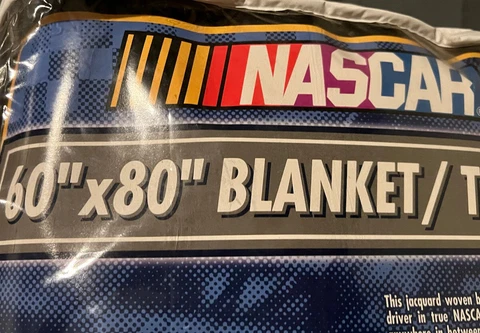 Vintage! Dale Earnhardt Sr. Richard Childress Racing NASCAR 60x80 Throw Blanket Cover
