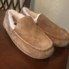 Ugg Ascot 5775 Men?S Chestnut Suede Slippers Size 8 Brand New
