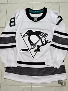 Men 50 2019 Pittsburgh Penguins All Star Sidney Crosby Indo Jersey Stitched New - Picture 1 of 4