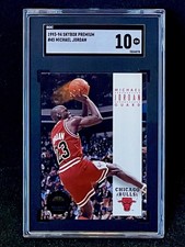 1993-94 Skybox Premium #45 Michael Jordan SGC 10
