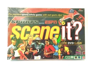 Mattel Scene It ESPN DVD Game Sports Trivia Family Fun Night New 2005 Vintage - Picture 1 of 3