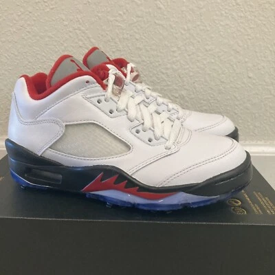Talla 4.5 - Jordan 5 Low Golf Rojo Fuego 2020 Foto 1 de 4