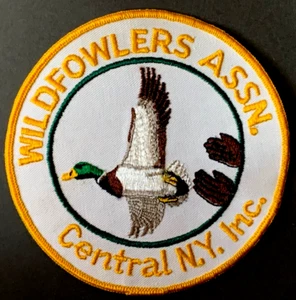 Wildfowlers Association of Central New York  5" Round Patch - Picture 1 of 1