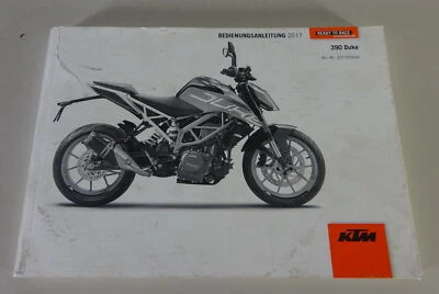 Manuale KTM 390 Duke Modello 2017 Aggiornato 02/2017 - Immagine 1 di 3