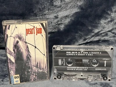 Rock Post Grunge 90s Pearl Jam VS. Cassette Tape (Sony TH 1st 1993) - Image 1 of 4