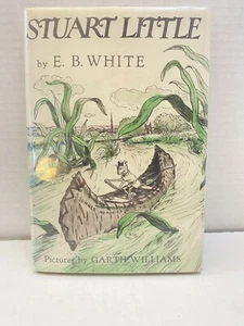 Stuart Little Book Dust Jacket By EB White Pictures by Garth Williams Vintage - Picture 1 of 8