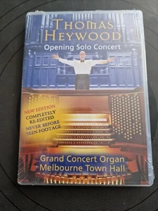 Thomas Heywood Opening Solo Concert Melbourne Town Hall Classical Music DVD PAL - Picture 1 of 2