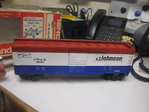 Lionel 6-9803 Standard O Johnson Wax Box Car mit OVP - Bild 1 von 10