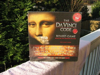 The Da Vinci Code Board Game Based On The Motion Picture~ New & Factory Sealed! - Image 1 of 4