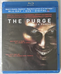 The Purge (Blu-ray/DVD, 2015, Canadian) Pre-owned Free Shipping in Canada - Picture 1 of 5