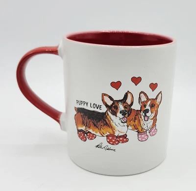Taza de café Spectrum Designz San Valentín Cachorro Amor Corgi Cerámica Gres Foto 1 de 3