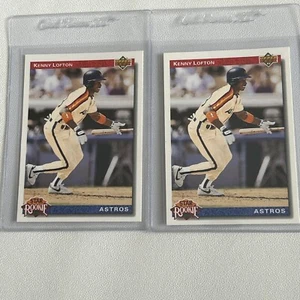 1991 Upper Deck Kenny Lofton Star Rookie #25 Houston Astros Rookie Card - Picture 1 of 2