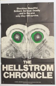 Póster original de la película Insectos "The Hellstrom Chronicle" 27x41 Lawrence Pressman - Imagen 1 de 1