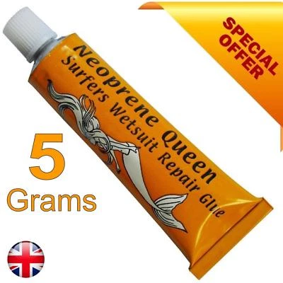 Neoprene Glue 5g Repair Mend Rip Tears Wetsuit Angling Fishing Waders Wellies - Image 1 of 4