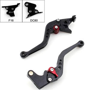 Short Brake Clutch Levers For Moto Guzzi Breva Griso Norge 1200 Sport Black #3 - Picture 1 of 2