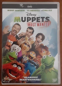 Muppets Most Wanted DVD 2014 Disney childrens musical heist movie Tina Fey Ricky - Picture 1 of 4