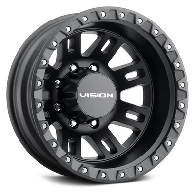 Rueda trasera 16x6 Vision 408 Manx 2 doble negra DOBLE 8x6,5 (-137 mm) Foto 1 de 4