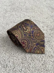 Polo Ralph Lauren Multicolor Paisley Silk Neck Tie - Picture 1 of 4