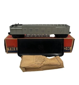 Postwar Lionel O Scale 3562-25 Operating Barrel Car blue lettering - Picture 1 of 15