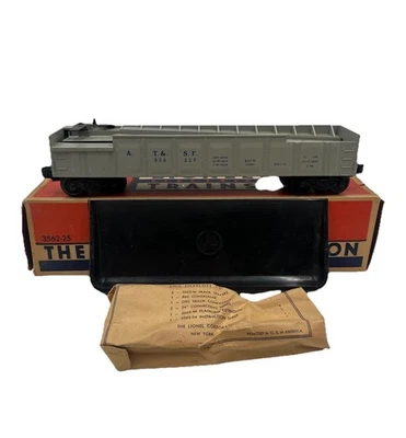 Postwar Lionel O Scale 3562-25 Operating Barrel Car blue lettering - Image 1 of 4