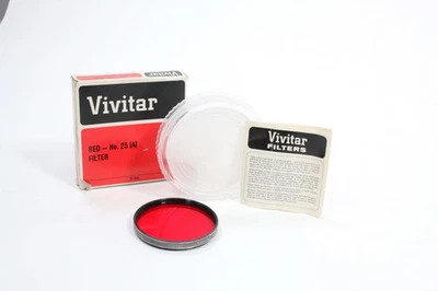 Vivitar Red No. 25 (A) 67mm Filter - Image 1 of 4