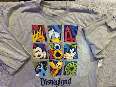 Camiseta Disney LS 2020 Talla XXL Mickey Mouse & Friends Disneyland Resort Nueva con Etiquetas Foto 1 de 4