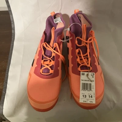 Adidas The Gravel Men's Size 13, Women 14 .Cycling Shoes  neon orang/pink GX1665 - Image 1 of 4