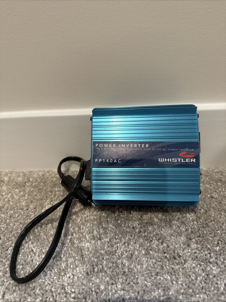 Power Inverter-PP140AC  140 Watt Continuous 250 Watt Peak DC to AC Whistler Blue - Image 1 of 4