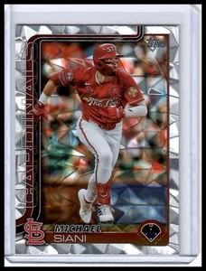 2025 Topps #289 Michael Siani Diamante Foil - Picture 1 of 2