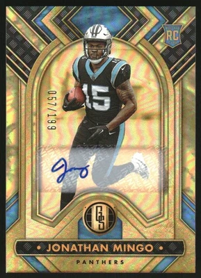 2023 Panini Gold Standard Rookies Autographs #156 Jonathan Mingo Auto /199 - Image 1 of 2
