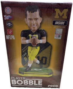 TOM BRADY MICHIGAN WOLVERINES FOCO INSIDE BOBBLEHEAD - Picture 1 of 2