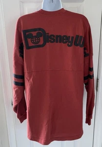 Disney WDW Spirit Trikot rot/schwarz L/S Erwachsene Größe M - Bild 1 von 3