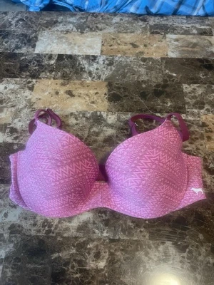 Victoria Secret PINK Women’s Pink Heather Light Lift Bra Size 32D NWOT - Image 1 of 4