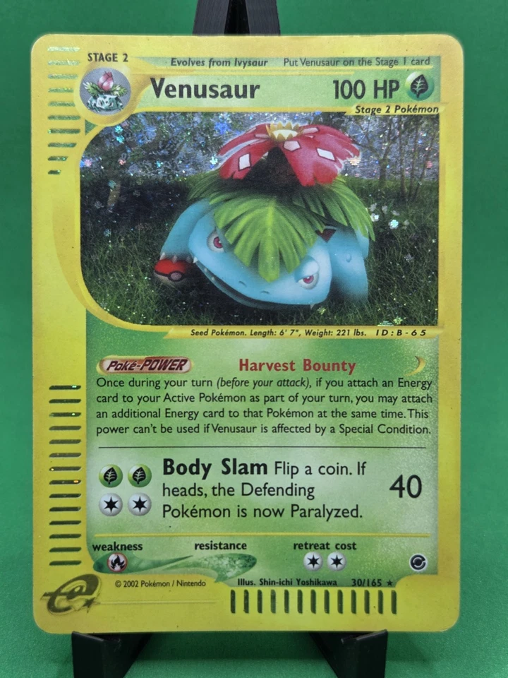 Venusaur 🇬🇧 030/165 aus Expedition Vintage Bisaflor HOLO Pokemonkarte - Bild 1 von 3