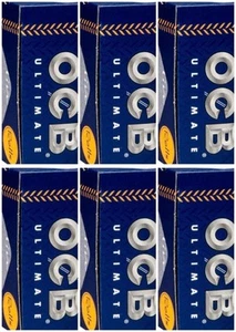 6x OCB ULTIMATE SLIM ROLLS PAPIER IN ROLLE (44mm x 4m) - Bild 1 von 2