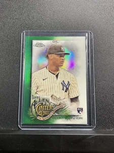 Topps Allen & Ginter 2022 cromo Luis Gil #191 refractor verde Yankees #/99 radiocontrol - Imagen 1 de 2