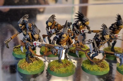 Top Deal !!! 12x Kroot Carnivores/Jäger - T'au Empire - pro Painted - Bild 1 von 4