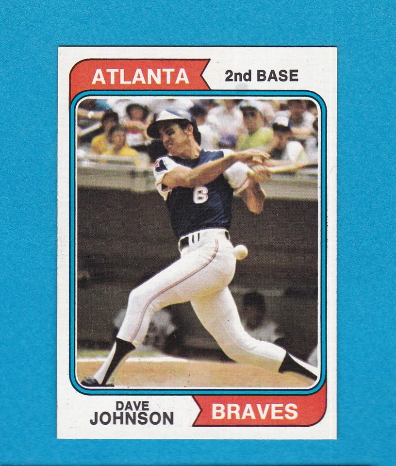 CONJUNTO DE BEISEBOL 1974 TOPPS BREAK 45 DAVE JOHNSON BRAVES PERFEITO ESTADO! - Imagem 1 de 1