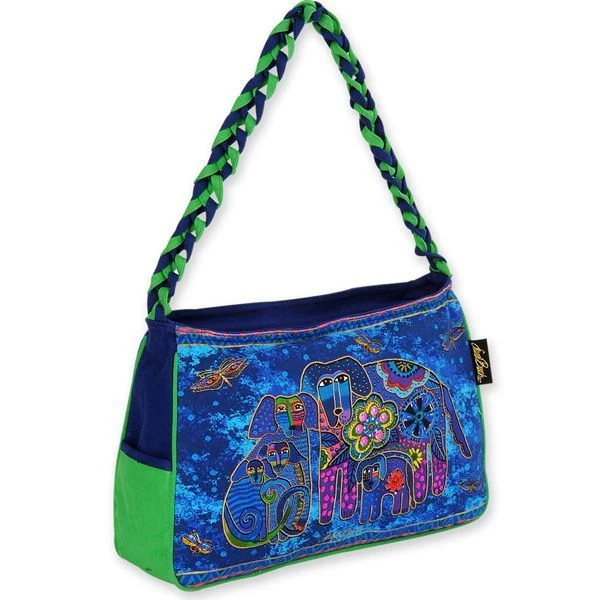 Laurel Burch Medium Hobo ZIPPER Top - 080369
