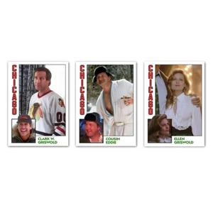 Christmas Vacation Trading Card ACEO Reprint 3-Pack Clark Ellen Eddie Griswold - Bild 1 von 3