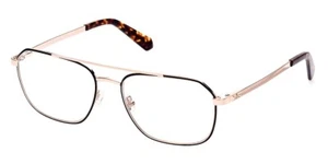 Guess GU50049 032 Gold/Black Metal Aviator Optical Glasses Frame 55-18-145 008 - Picture 1 of 3