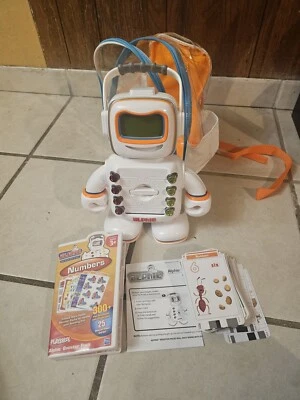 Alphie Electronic Talking Learning Robot Playskool 2010 With 50+ Cards & Bag - Image 1 of 4