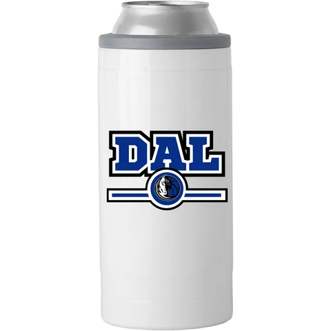 Dallas Mavericks 12oz. Letterman Slim Can Cooler Cover