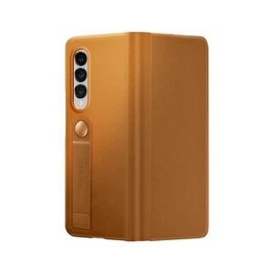 Leather Cover Case for Samsung Galaxy Z Fold 3 Ultra-thin - Picture 1 of 6
