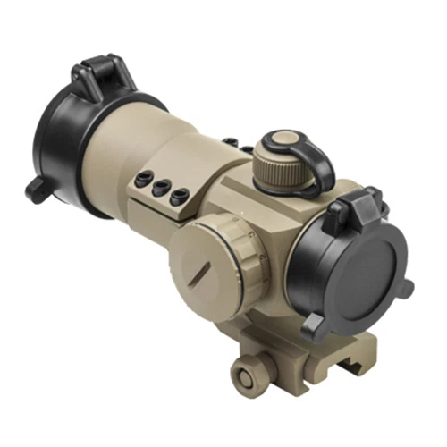 NcSTAR FDE Tan Red Green Blue Dot Sight W/mount Fits Picatinny Rails Drgb135t